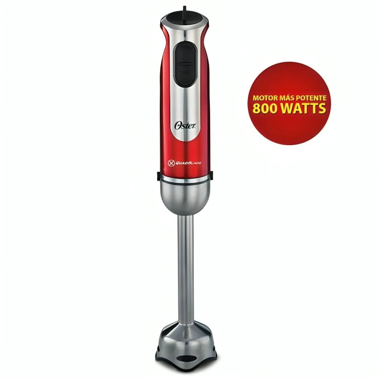 BATIDORA OSTER® DE INMERSION CON ACCESORIOS FPSTHB2801 051 ROJO - 2