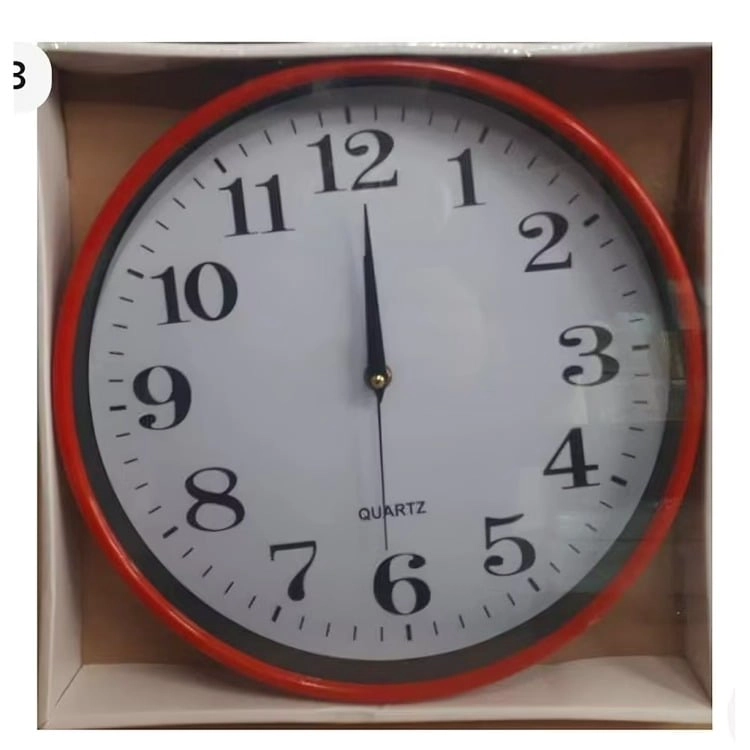 RELOJ DE PARED GRANDE 22,5 CM REDONDO - 3
