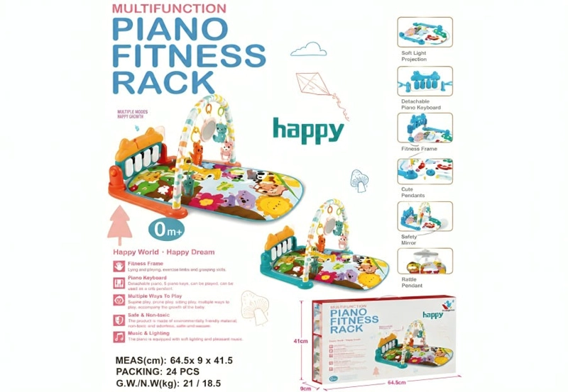 GIMNASIO PIANO PARA BEBE  (FITNESS RACK) - 1
