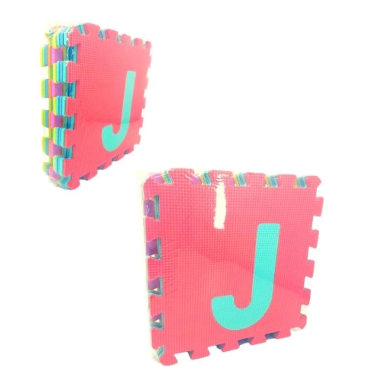 PACK X3 ALFOMBRA GOMAEVA LETRAS 10 PCS - 1