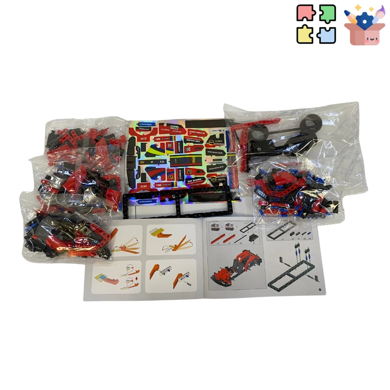 AUTO DE CONSTRUCCION 1:18 ARMABLE 420+ PZS - 4