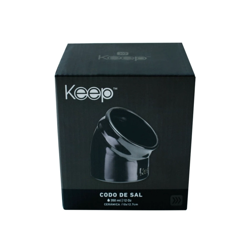 CODO CONTENEDOR  SAL KEEP NEGRO - 1