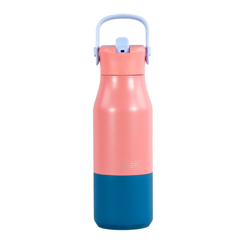 BOTELLA INSULADA COLORS 700ML FLASK KEEP ROSADO - 2