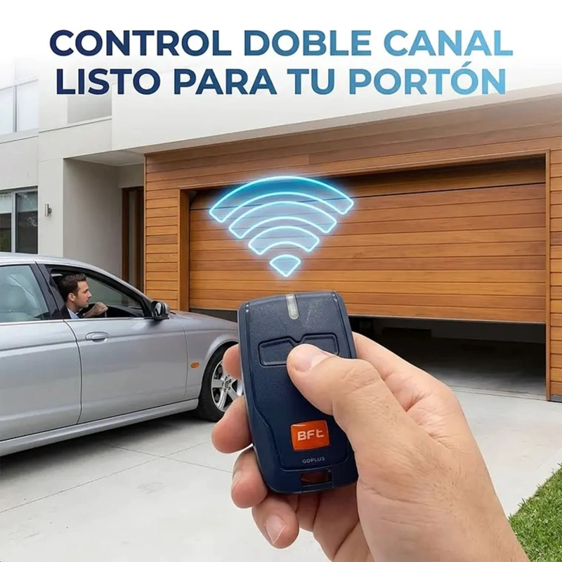 CONTROL REMOTO MITTO PORTON MOTOR ELECTRICO AUTOMATICO - 6