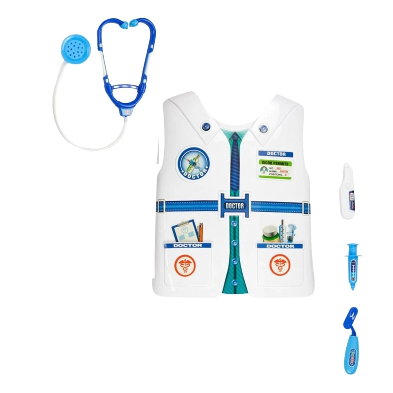 PACK X3 DISFRAZ DE DOCTOR - 2