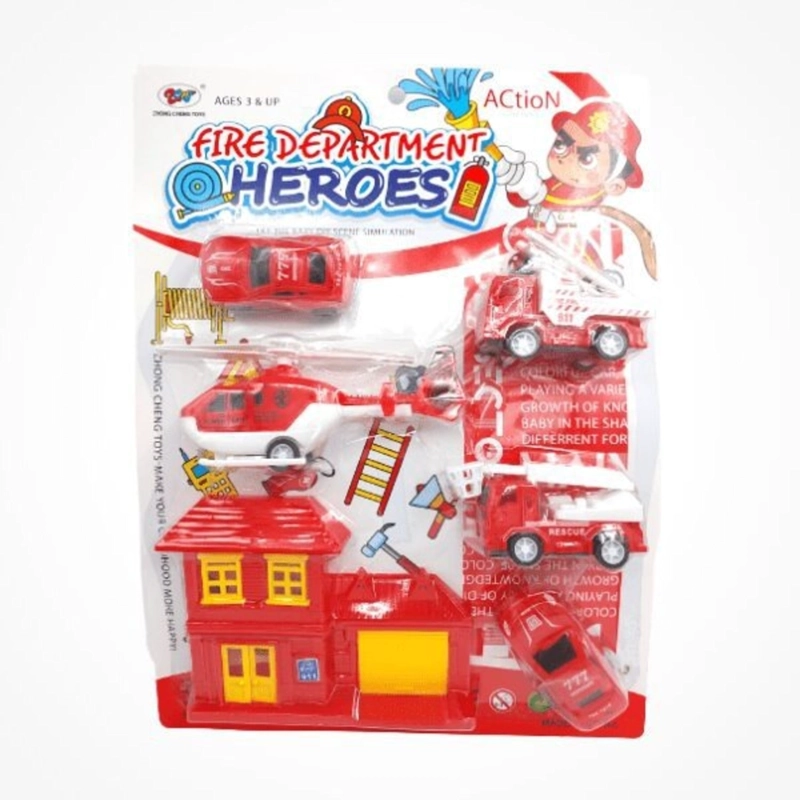 PACK X3 CARTON SET BOMBEROS - 2