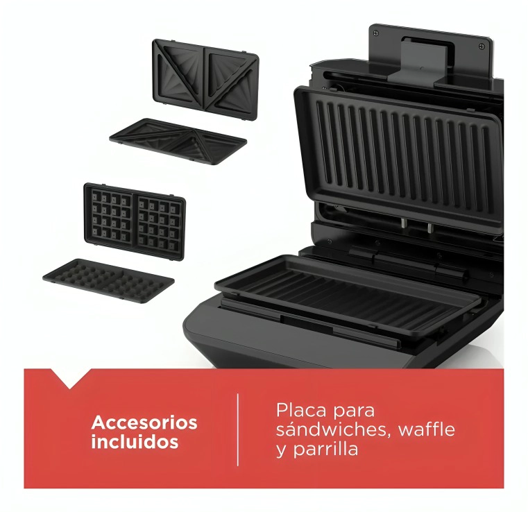 SANDWICHERA BLACK+DECKER EASY CLEAN SM-602 - 1