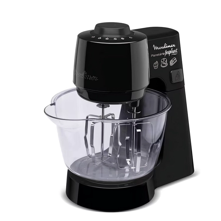 BATIDORA DE PIE MOULINEX PLANETARIA INSPIRART NEGRA 3.2 LITROS - 1