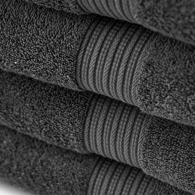 TOALLA DE MANO 100% ALGODON 500 GRS. 50×90 CM / NEGRO – CANNON - 2