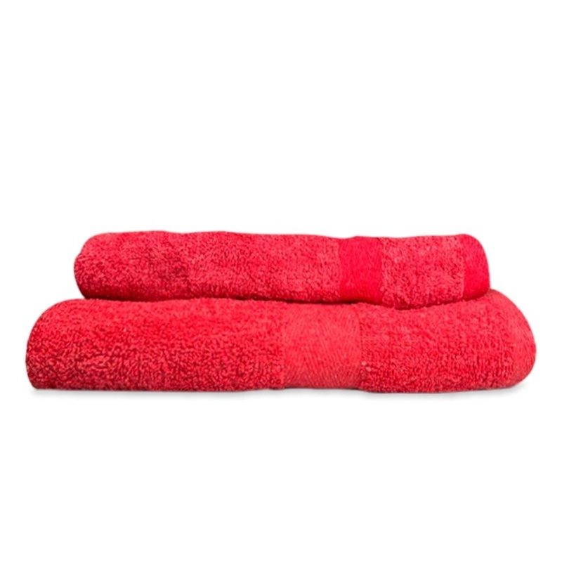 TOALLA DE MANO COLECCION 40×80 CM / ROJO – ZAHR - 2