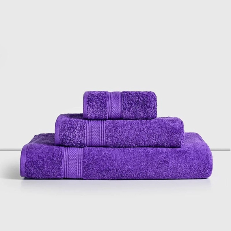 TOALLA DE BAÑO 100% ALGODON 450 GRS. 70×140 CM / MORADO – AMERICAN FAMILY BY CANNON - 2