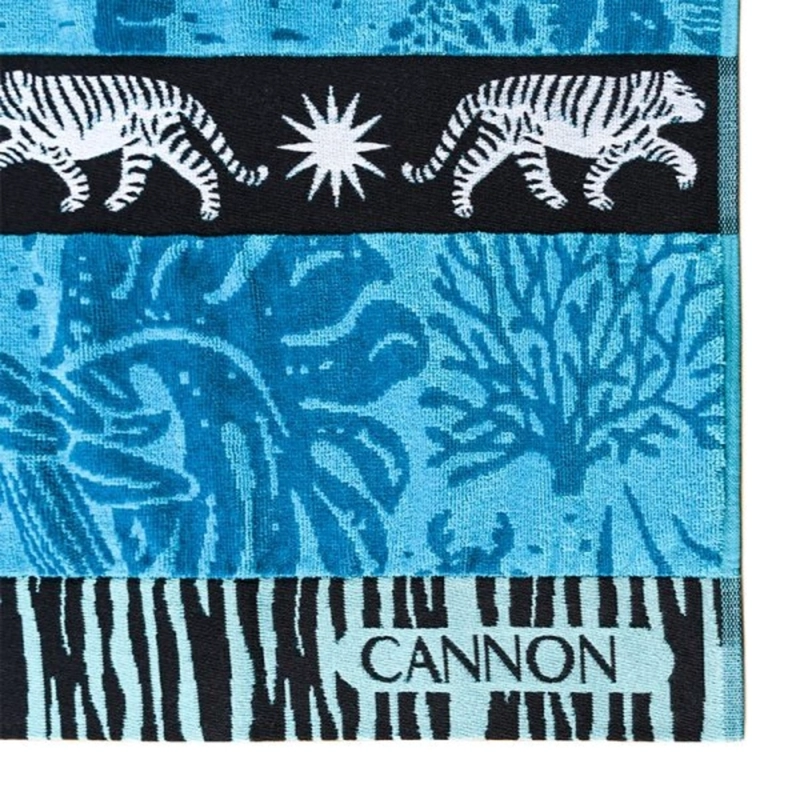TOALLA DE PLAYA 420GR. 80×160 CM. JACQUARD / LIANA – CANNON - 3