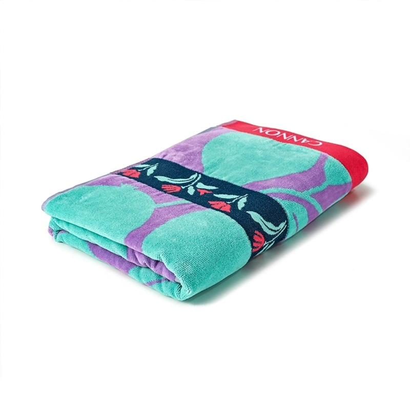 TOALLA DE PLAYA 420GR. 80×160 CM. JACQUARD / PERAS – CANNON - 1