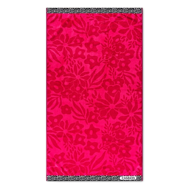 TOALLA DE PLAYA 420GR. 80×160 CM. JACQUARD / BUGANVILIA – CANNON - 2
