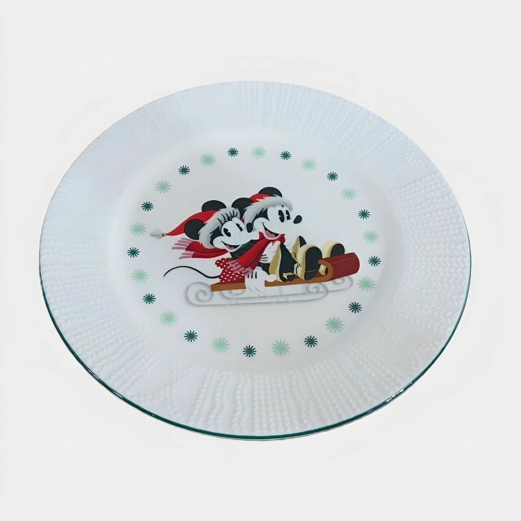 PACK 3 PLATOS CHICO TEXTURA CHALECO NAVIDAD DISNEY CLASSIC - 1