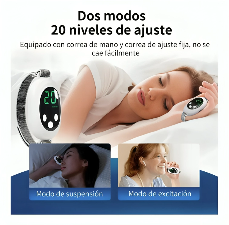 DISPOSITIVO PORTATIL ANTIESTRE S PARA ANSIEDAD Y SUEÑO - 3