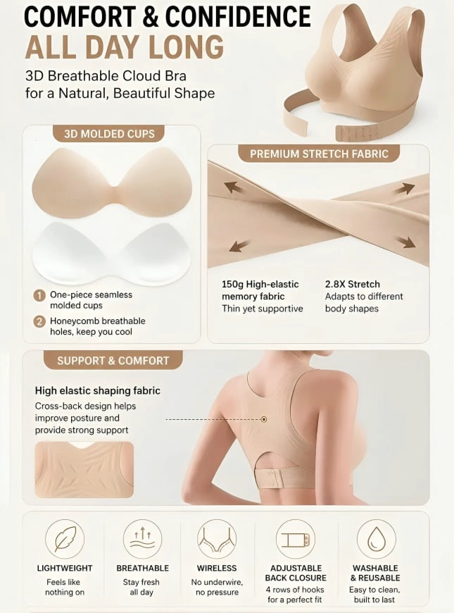 ROPA INTERIOR BRASIER CORRECTOR DE POSTURA MUJER T-XL - 2