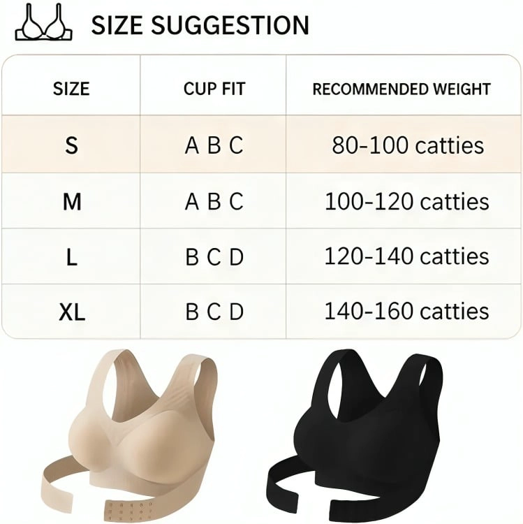 ROPA INTERIOR BRASIER CORRECTOR DE POSTURA MUJER T-XL - 3