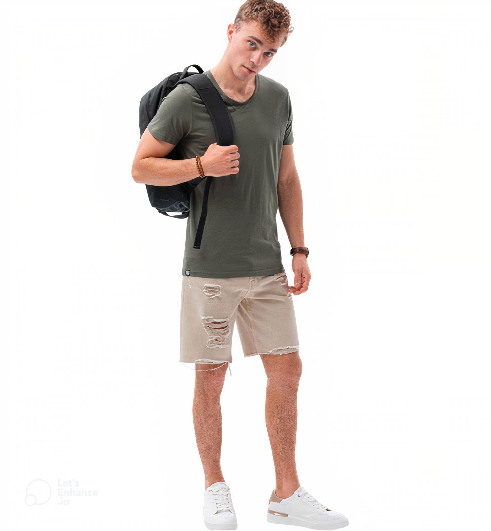 POLERA HOMBRE CASUAL CLASSIC SLIM FIT - 2