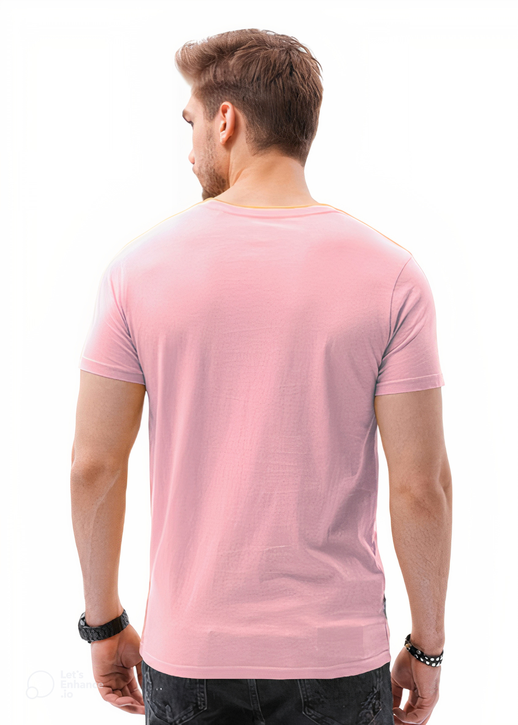 POLERA HOMBRE CASUAL CLASSIC MANGA CORTA - 4