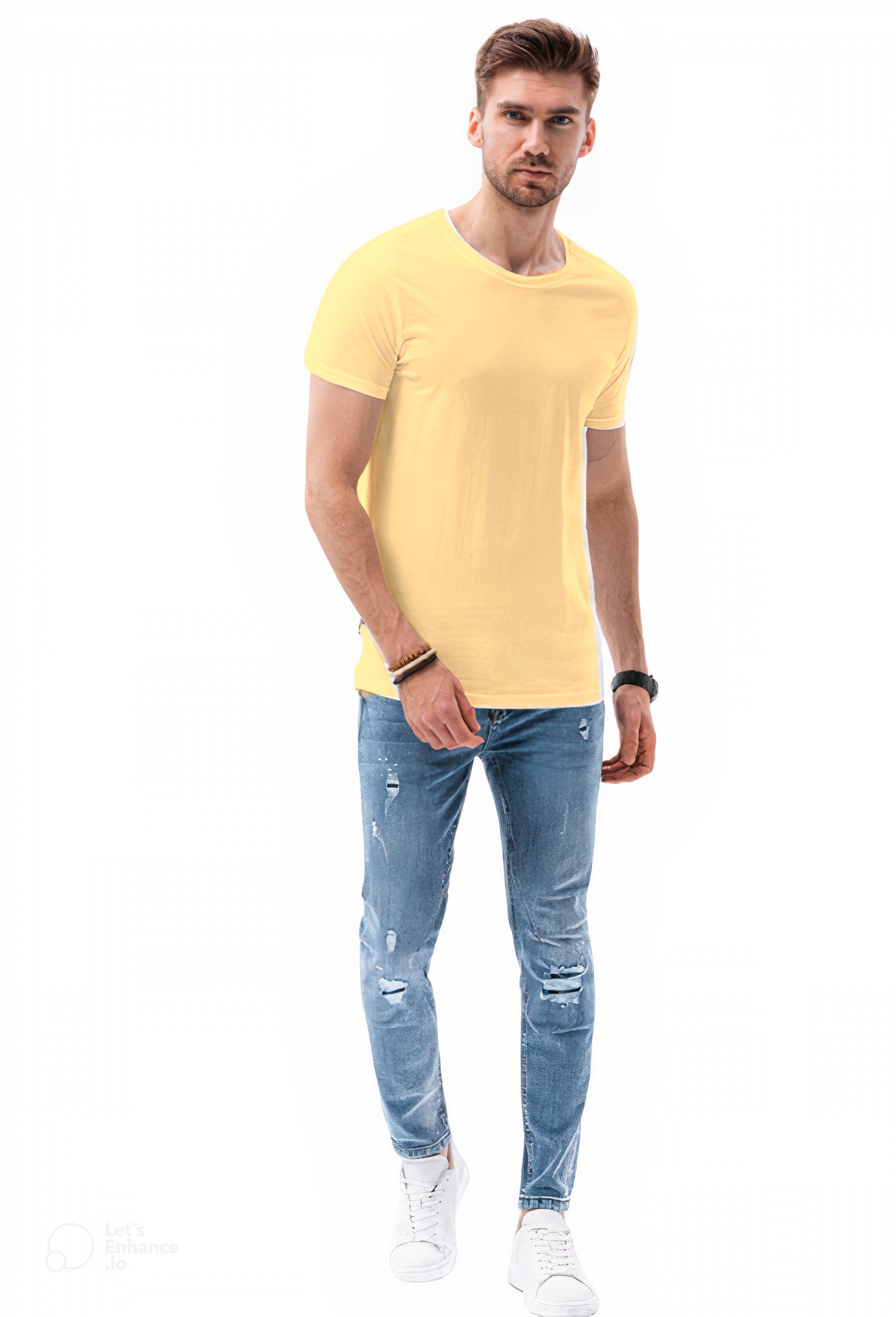 POLERA HOMBE CASUAL CLASSIC CUELLO POLO - 2
