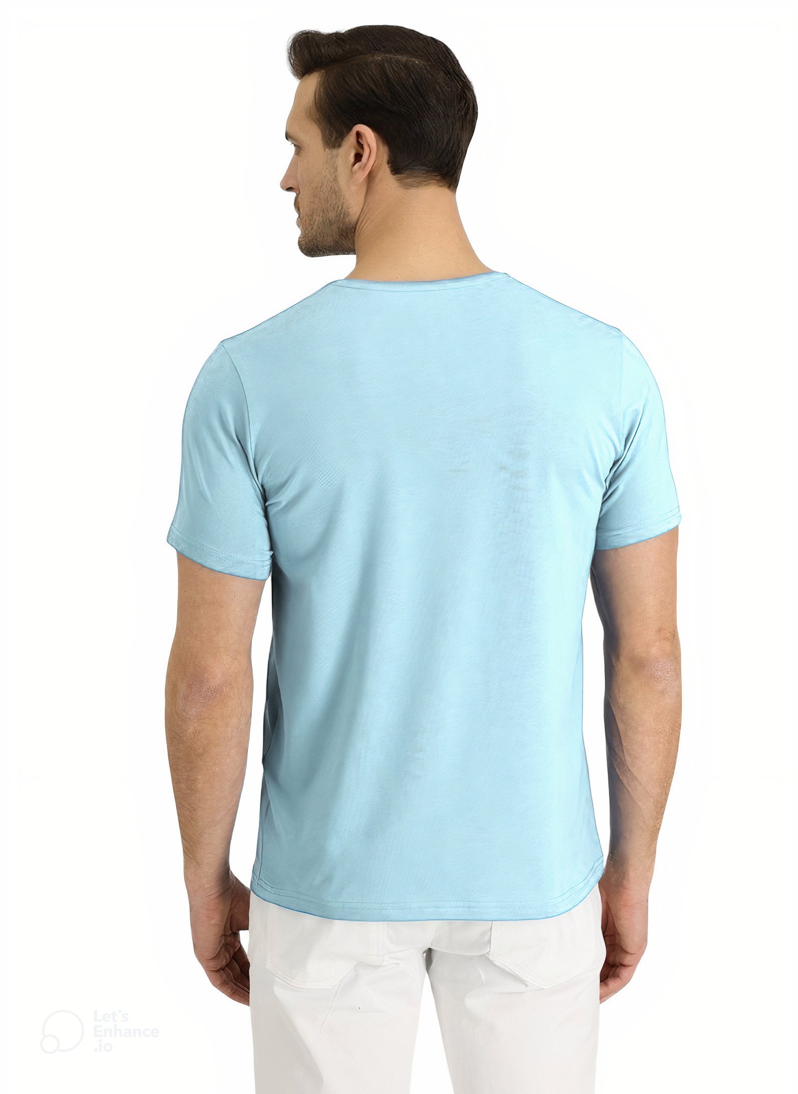 POLERA CUELLO POLO CASUAL MODA HOMBRE - 3