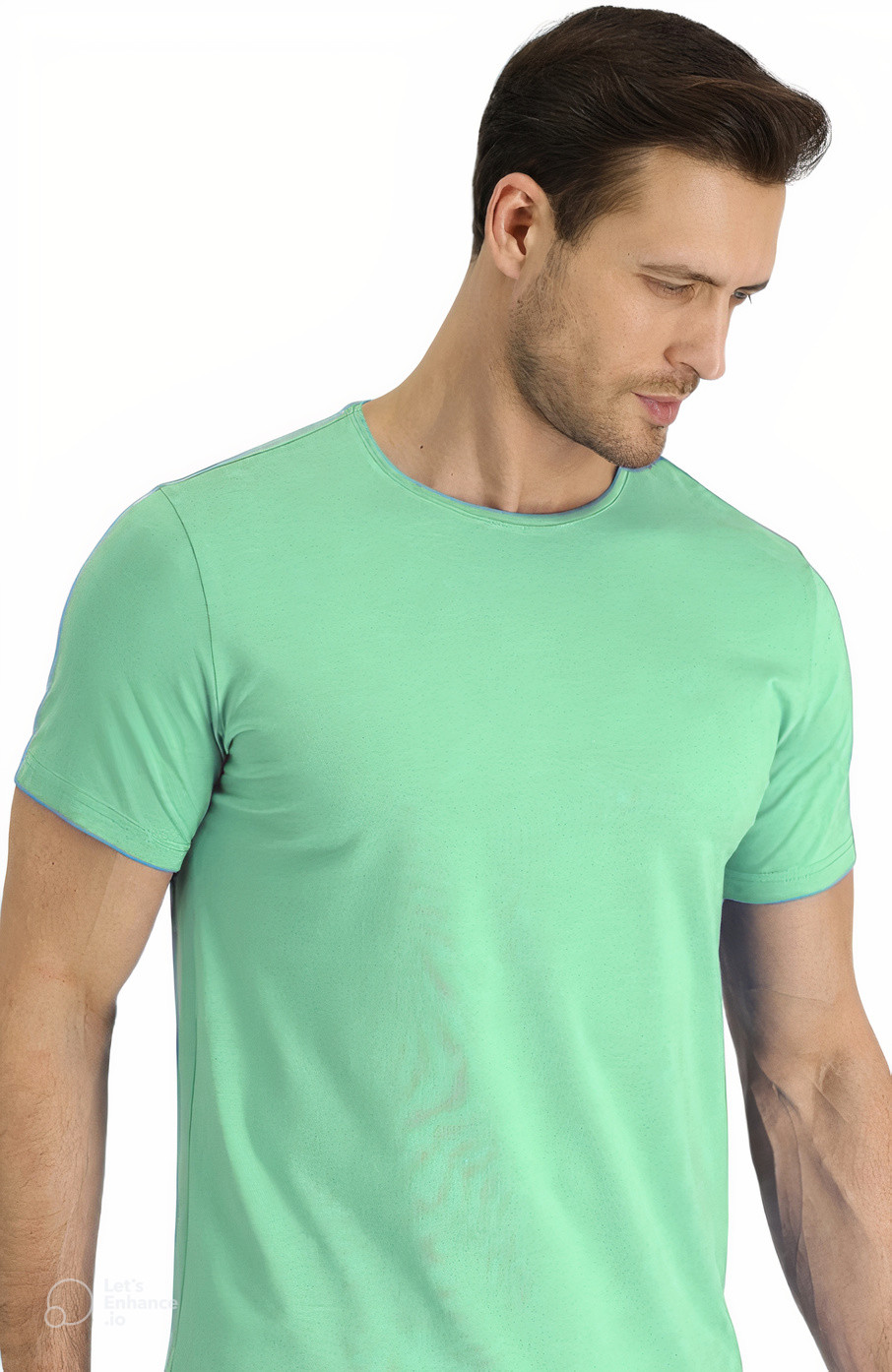 POLERA HOMBRE CASUAL CLASSIC MANGA CORTA - 2