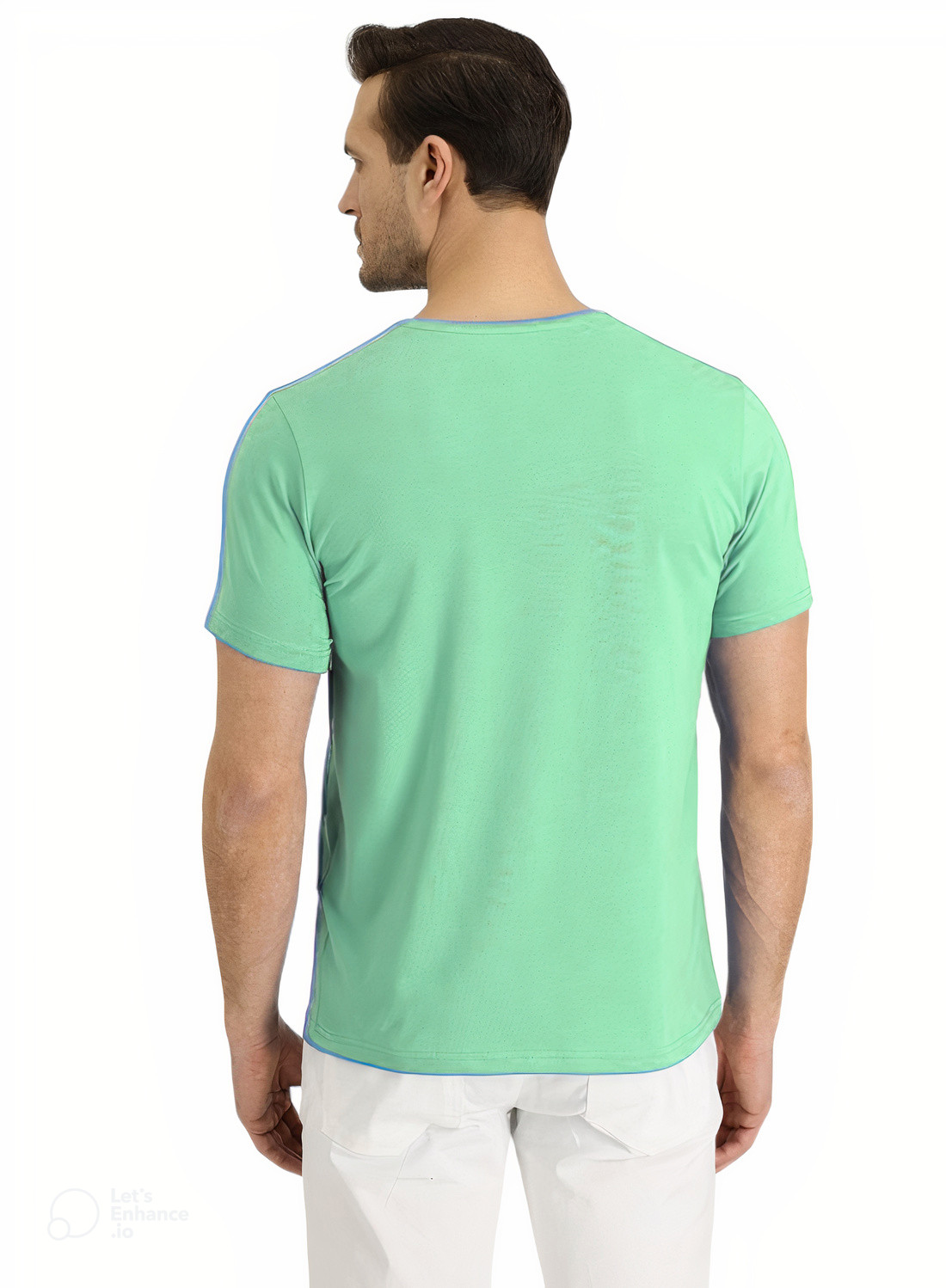 POLERA HOMBRE CASUAL CLASSIC MANGA CORTA - 3