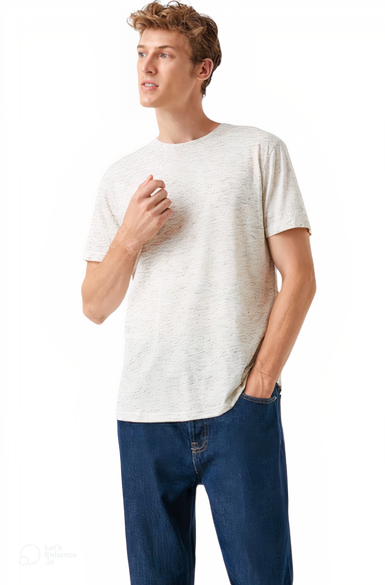 POLERA HOMBRE MANGA CORTA CASUAL CLASSIC - 1