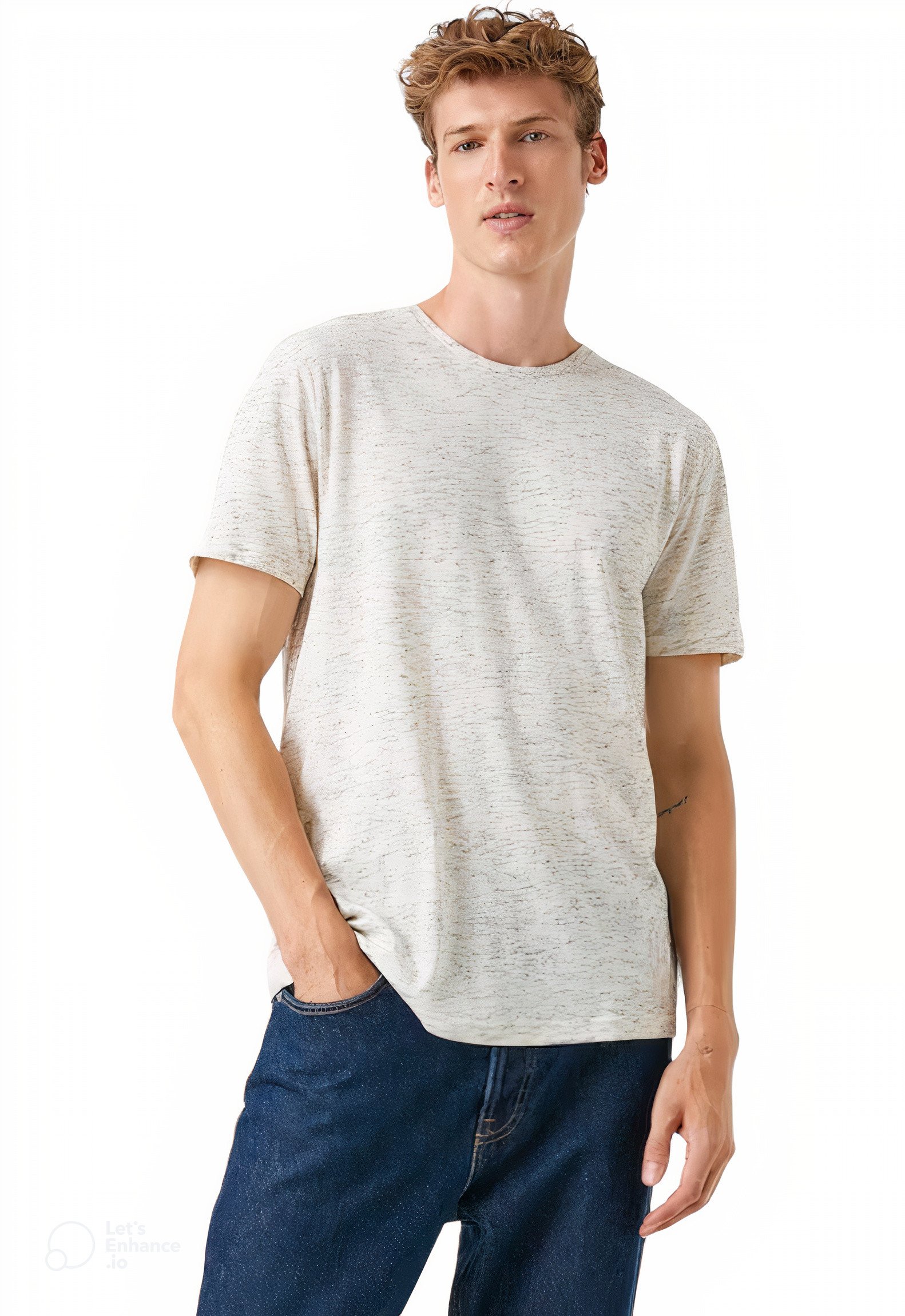 POLERA HOMBRE MANGA CORTA CASUAL CLASSIC - 2