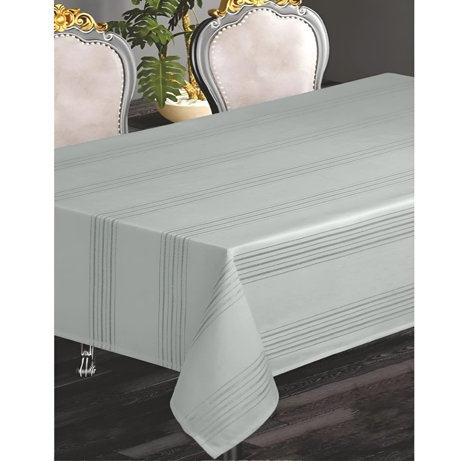 MANTEL ANTIMANCHAS RECTANGULO TEXTIL TURCO - 2