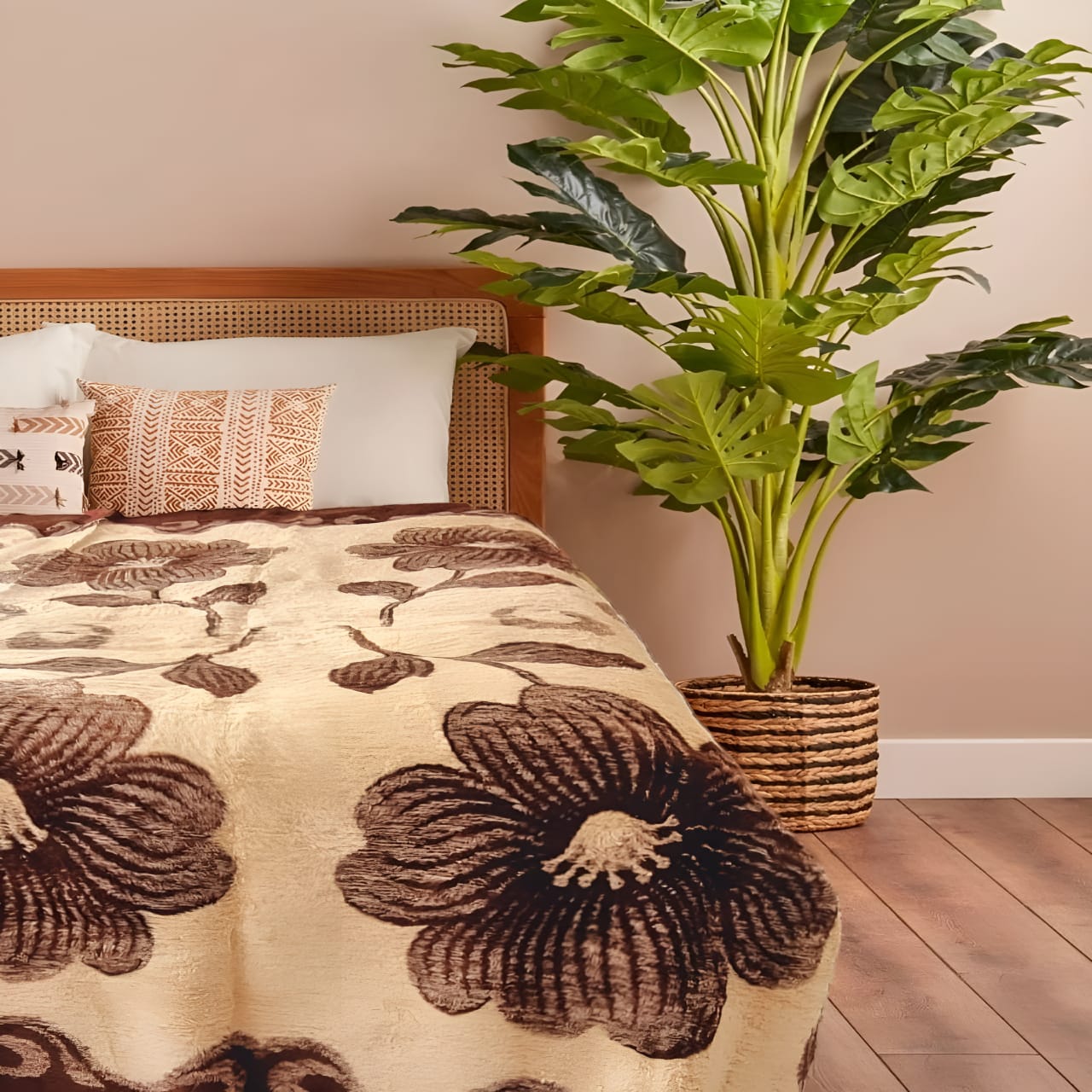 FRAZADA CLASSICO REVERSIBLE BEDDING TURCA - 1