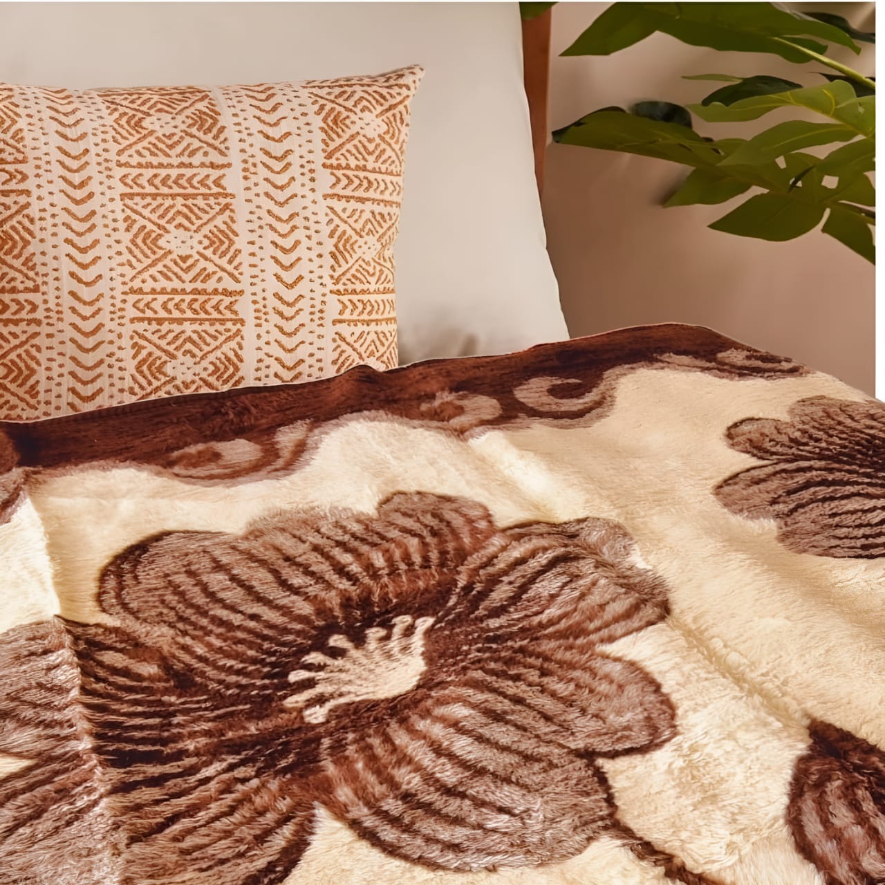 FRAZADA CLASSICO REVERSIBLE BEDDING TURCA - 2