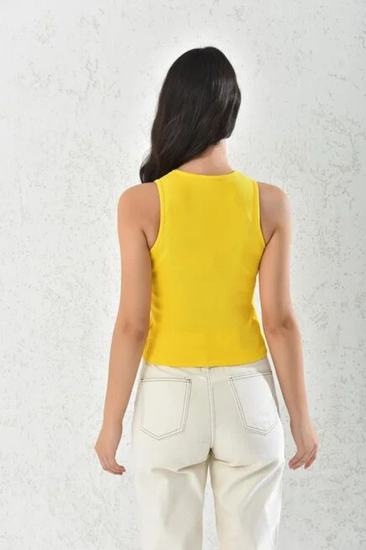 POLERA CASUAL MUJER SIN MANGAS - 4