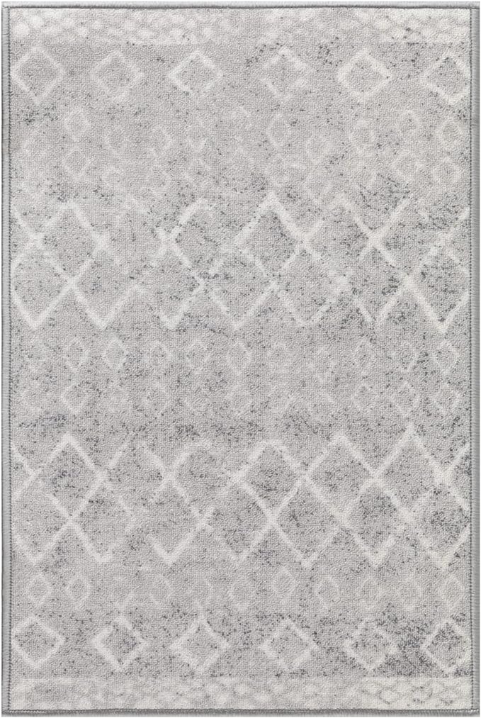 ALFOMBRA MROTTO ANTIDESLIZANTE CONTEMPORÁNEA MODERNA ALFODIA PASILLO GRIS 60 X 550 CM - 2