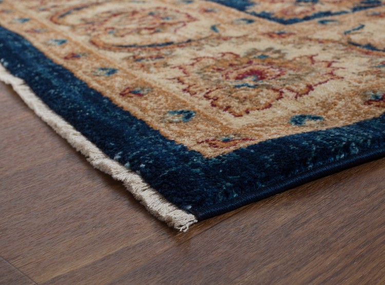 ALFOMBRA MROTTO PREMIUM CONTEMPORÁNEA MODERNA LANA ALFODIA 0.2 AZUL MARINO 200 X 300 CM - 4