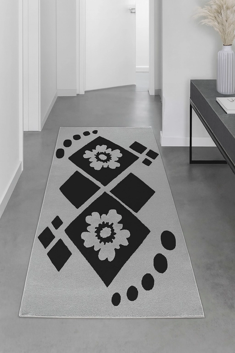 ALFOMBRA PASILLO 70X230 CM GRIS - 2
