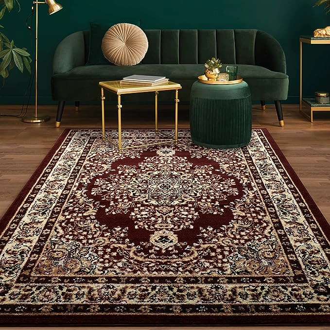 ALFOMBRA TURCA 160X230 CM ROJO CLASICO - 1
