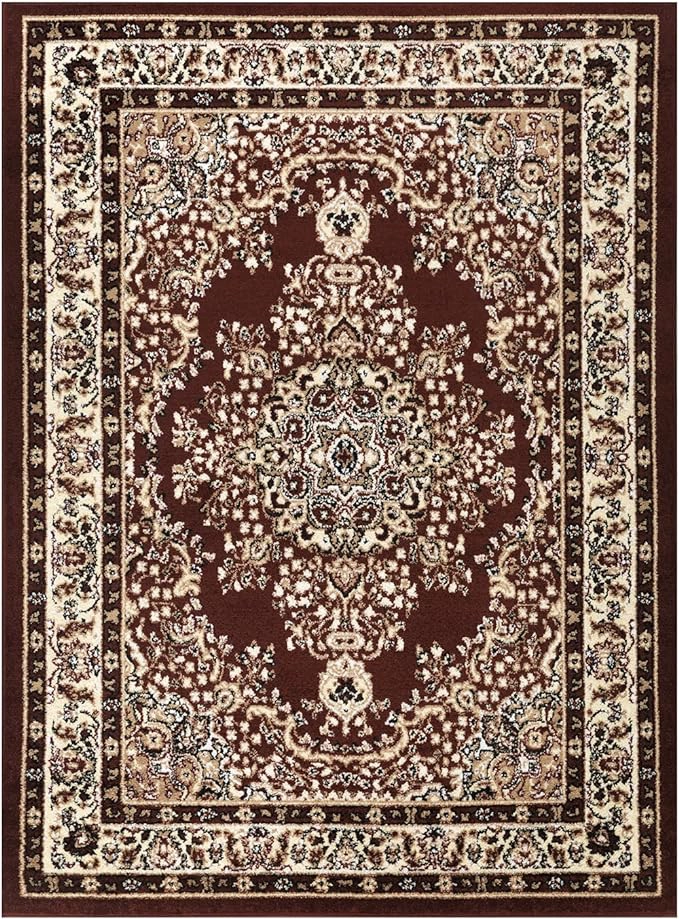 ALFOMBRA TURCA 160X230 CM ROJO CLASICO - 2