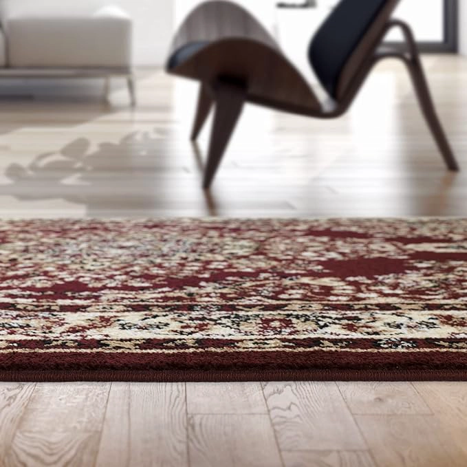 ALFOMBRA TURCA 160X230 CM ROJO CLASICO - 5