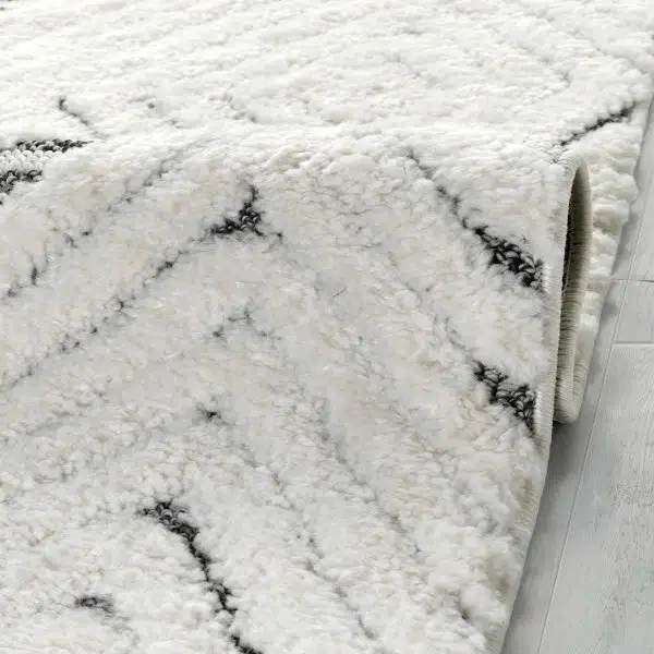ALFOMBRA GRIS 120X180 CM MODERNO - 5