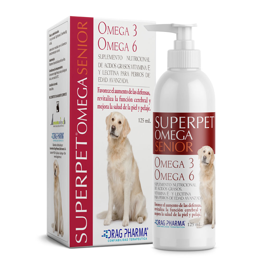 SUPERPET OMEGA SENIOR 125ML SOLUCIÓN ORAL - 1