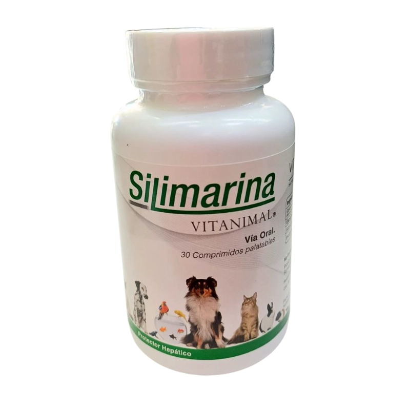 SILIMARINA VITANIMAL 30 COMPRIMIDOS - 1