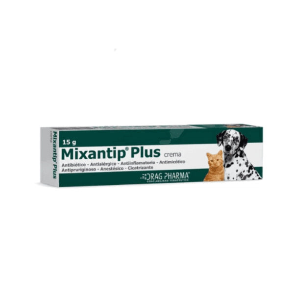 MIXANTIP PLUS CREMA PERROS&GATOS 15GR - 1