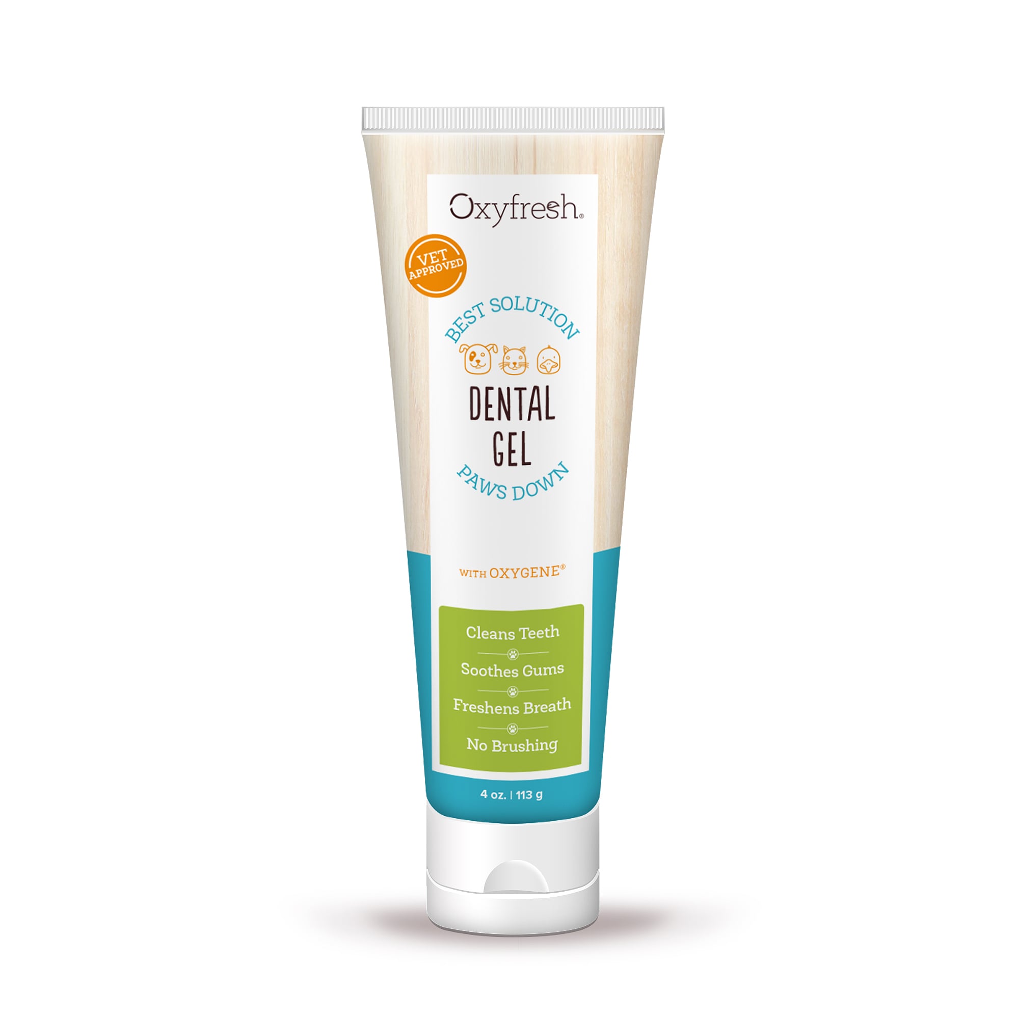 OXYFRESH GEN DENTAL PARA PERROS&GATOS 116GR - 1