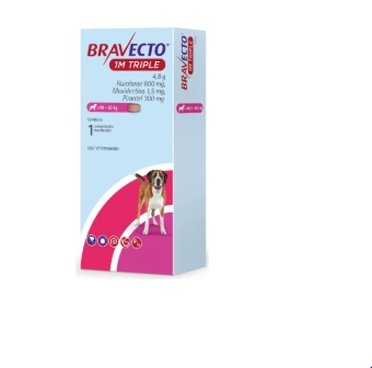 BRAVECTO TRIPLE PERRO 40 A 56KG - 1