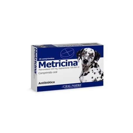 DRAGPHARMA METRICINA COMPRIMIDO ORAL PERRO 125MG - 1