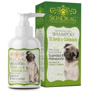SKINDRAG PREMIUM SHAMPOO CALE NDULA&TE VERDE 250 ML PERRO - 1