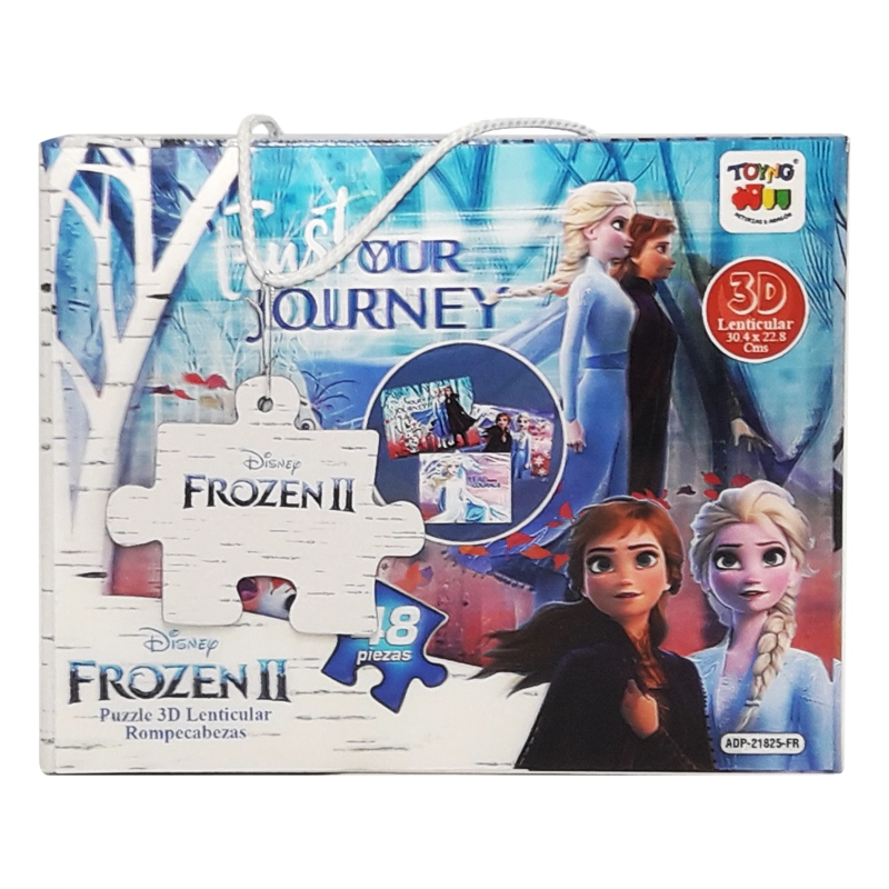 JUEGO DE MESA KIT PUZZLE 48 FROZEN - DISNEY - 1