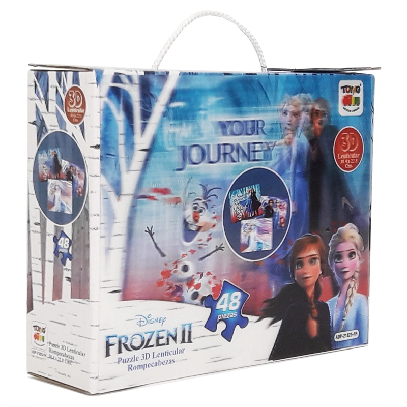 JUEGO DE MESA KIT PUZZLE 48 FROZEN - DISNEY - 2